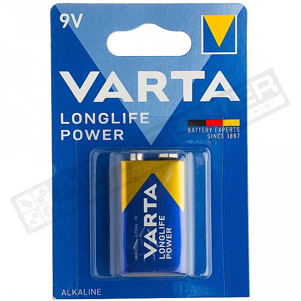 Батарейка VARTA HIGH ENERGY/Longlife Power 6LR61 BLI 1 Alkaline / 9V - 1
