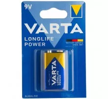Battery VARTA HIGH ENERGY/Longlife Power 6LR61 BLI 1 Alkaline / 9V