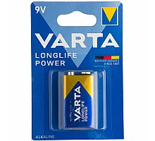 Батарейка / крона VARTA HIGH ENERGY/Longlife Power 6LR61 BLI 1 Alkaline / 9V