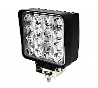Лед фара (широкий промінь) 48W60 (16*3W) 3520 lm