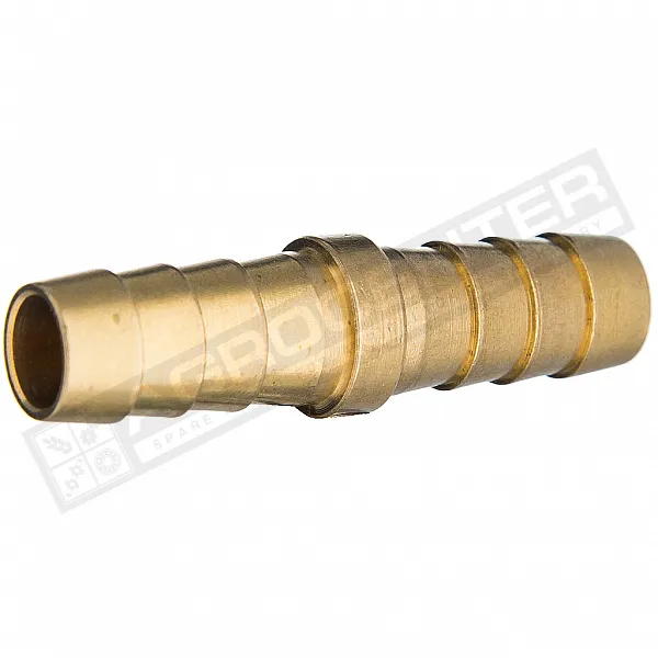 Двухсторонний соединитель на шланг 10*10mm, HRC06-06 - 1