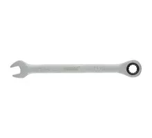 Open-end wrench with ratchet 8mm CrV satine (6022081)