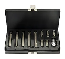 Bit set Spline 10mm 11pcs S2 (metal case) Ultra (4016992)