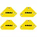 Set of magnetic mini holders 4kg 52*20*40*16*38mm (45,90,135°) 4pcs (4270251) - 1