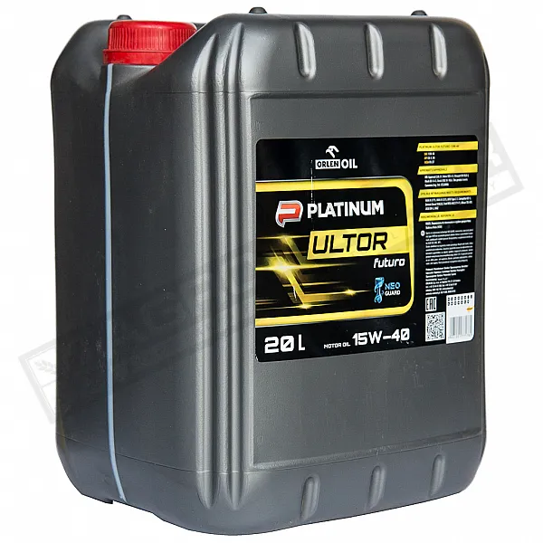 Масло моторное Platinum Ultor Futuro 20л, 15W-40 - 1