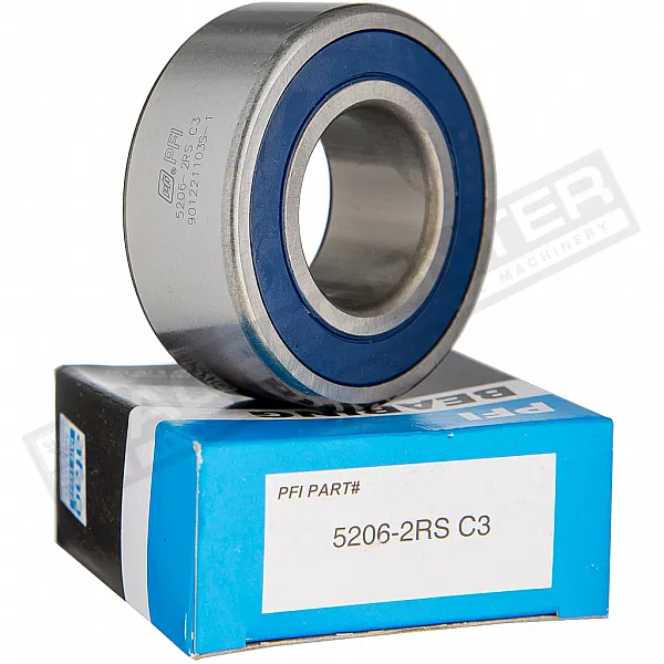 5206-2RS C3 Bearing 30x62x23.8 PFI, CC010, JD8531 - 1