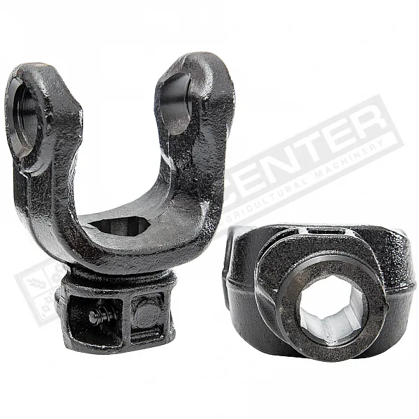 Cardan shaft fork 6 cat. (30.2*92) / hexagon d28.8 - 1