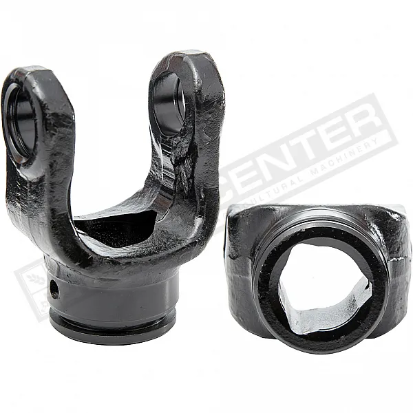 Cardan shaft fork 4 cat. (27*74.6) / under the internal triangular pipe - 1