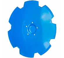 34910031 Диск борони зубчатий 25,5" D645 6мм 5отв / ромашка [Lemken]