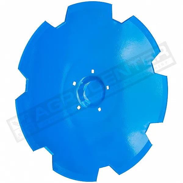34910031 Диск борони зубчатий 25,5" D645 6мм 5отв / ромашка [Lemken] - 1