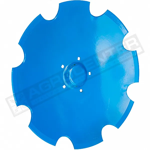 34910029 Диск борони 25,5" D645 6мм 5отв / ромашка [Lemken] - 1