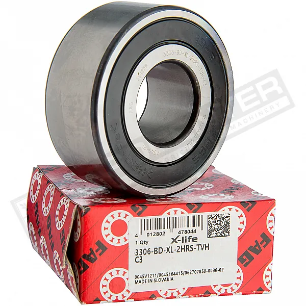 3306-BD-XL-2HRS-TVH-C3 Ball bearing 30x72x30.2 FAG, 215134 - 1