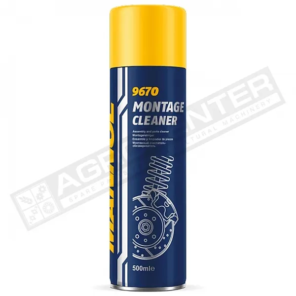 Очисник / знежирювач 9670 Montage-Cleaner 0.5L, спрей - 1