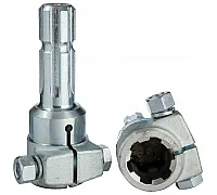 z6-Z6 Adapter for cardan shaft 1 3/4" z6 - 1 3/8" Z6, z6/Z6