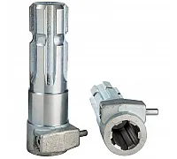 z6-Z6 Adapter for cardan shaft 1 3/8" z6 - 1 3/4" Z6, z6/Z6