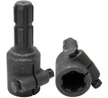 z6-Z6 Перехідник, втулка 6*38*45 (1 3/4" z6) / вал 6*29*35 (1 3/8" z6), z6/Z6
