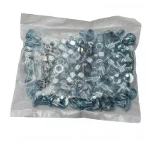 M6*16 / 626407 Segment bolt with nut SCH 1/4" 6.35mm (50 pieces), 626408, H158341
