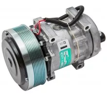 Компрессор кондиционера Poly-V8 Sanden 7H15, 86992688, 86993463, 87775469