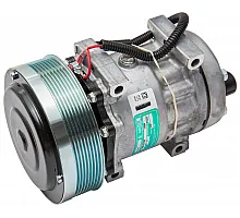 Air conditioning compressor Poly-V8 Sanden 7H15, 86992688, 86993463, 87775469