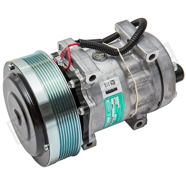Air conditioning compressor Poly-V8 Sanden 7H15, 86992688, 86993463, 87775469 - 1