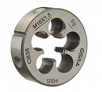M16*1.5 Кругла плашка DIN 22568 (DIN 223) B HSS MF16*1,5 [GSR]