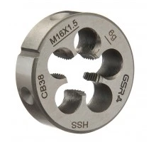M16*1.5 Кругла плашка DIN 22568 (DIN 223) B HSS MF16*1,5 [GSR]