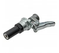 Lubricating syringe tip / quick-removable