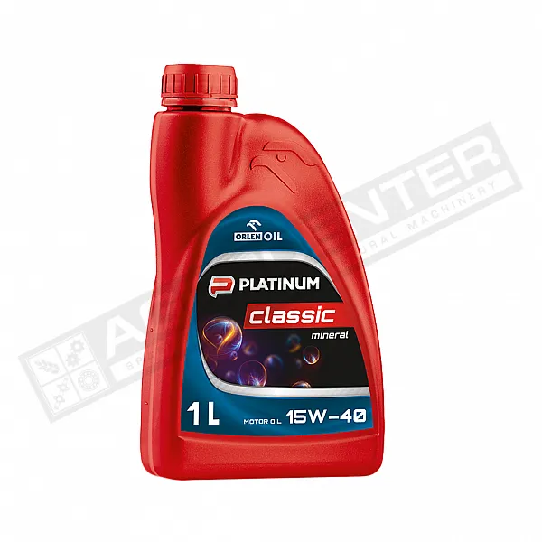 Engine oil Platinum Classic Mineral 1l, 15W-40 - 1
