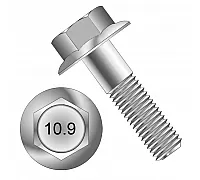 M16*40 Bolt with flange 10.9 DIN 6921