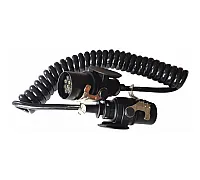 Electric cable with connectors for 15 contacts, 3.8 m KAMAR