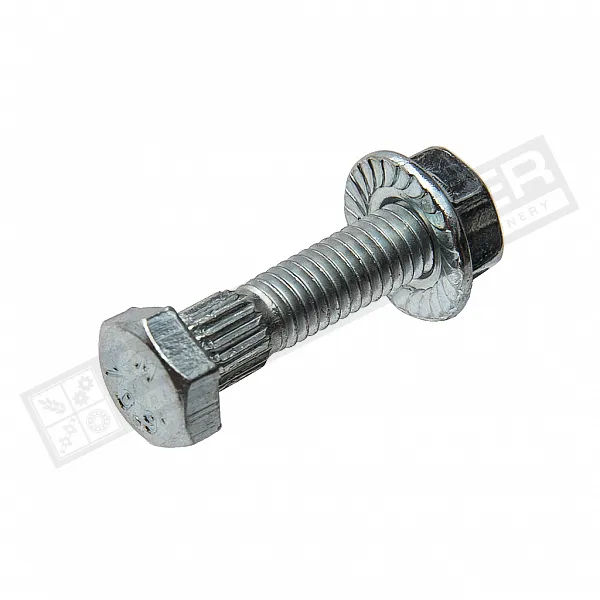 10072+13961 Болт M6*28 сегмента с гайкой (10.9 zinc) Schumacher [SCH], 011006028, 187600100 - 1