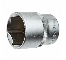 Головка шестигранная Cr-V, 1/2" 27мм, Berg (50-045)