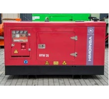 Diesel generator used 35kVA, HIMOINSA HYW-35 T5, serial number X1CH04007
