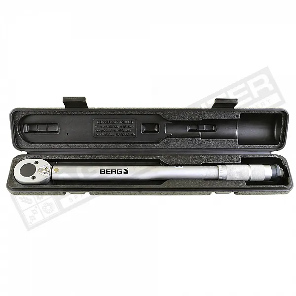 Динамометричний ключ 1/2"від 28 до 210 Hm, Cr-V Berg (52-145) - 1