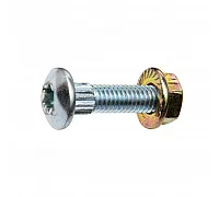 84429101+84429102 Bolt and nut for fastening the header knife head [New Holland]