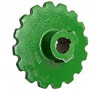 Z10117 Зірочка приводу коси жатки Z16 d25 [John Deere]