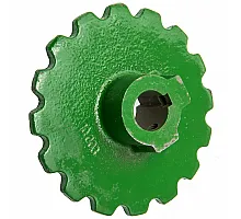 Z10117 Зірочка приводу коси жатки Z16 d25 [John Deere]