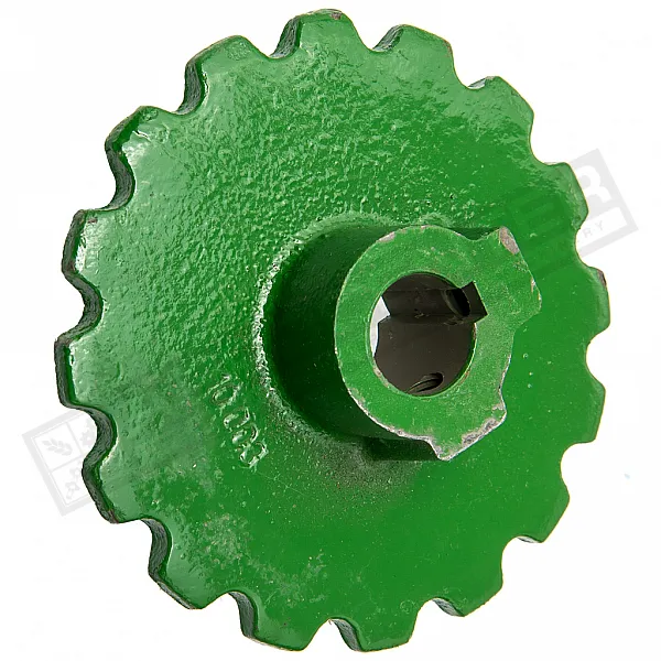 Z10117 Зірочка приводу коси жатки Z16 d25 [John Deere] - 1