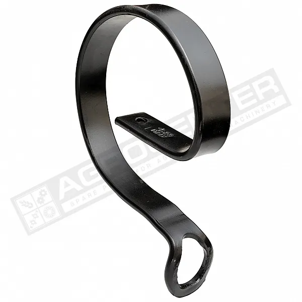 300821 Spring support of the rack 45*10 cultivator with ring Italy, 45x10 - 1