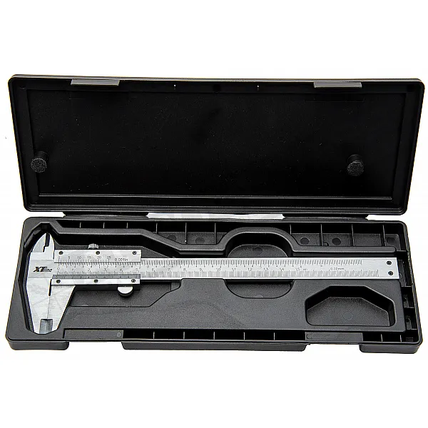 Caliper mechanical 150 mm (0.02 mm) stainless steel. XTLine (P13425) Czech Republic - 1