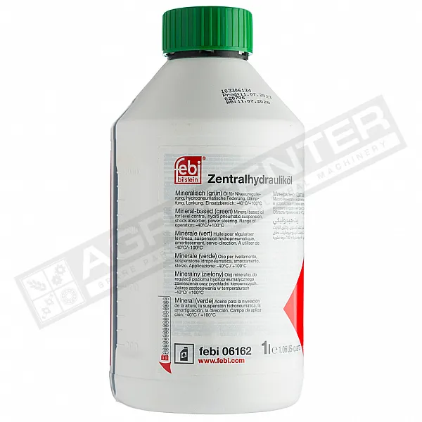 06162 Hydraulic oil (mineral) (green) 1l FEBI - 1