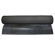 3*1200*10000 Mat ribbed rubber, black S-11 RHOMBOID SBR-NR ( 350218 ) GUFERO