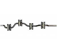 726986 Straw walker shaft L1279 d31 [Claas]