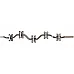 684021 Straw walker shaft with bearings L1515 d31 [Claas] - 1