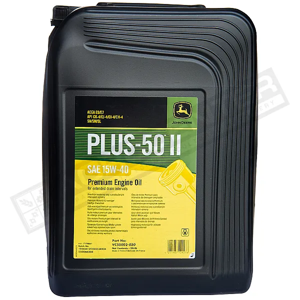15W40 PLUS-50 II Engine oil 20l [John Deere] CI-4/SL - 1