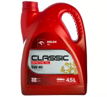 Моторне мастило Orlen Oil Classic Synthetic 4.5л, 5W-40