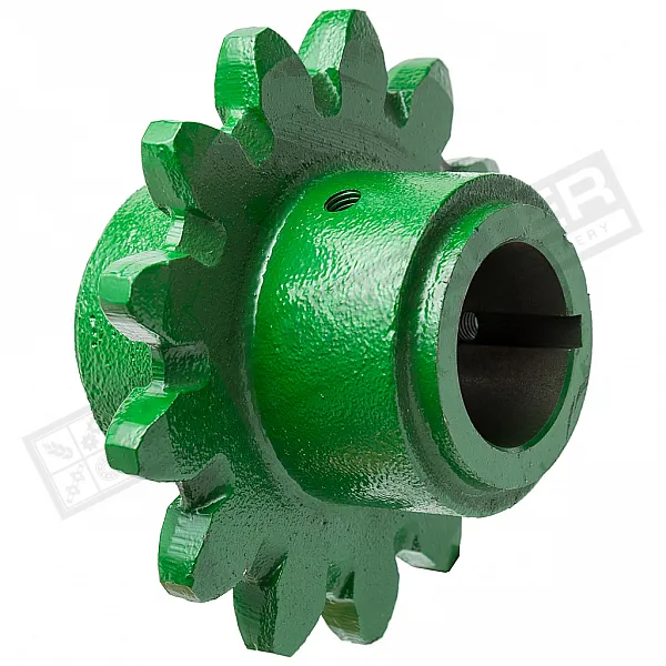 HXE123463 Зірочка верхнього валу похилої камери Z13 d57 [John Deere] FARMING Line, H227474 - 1