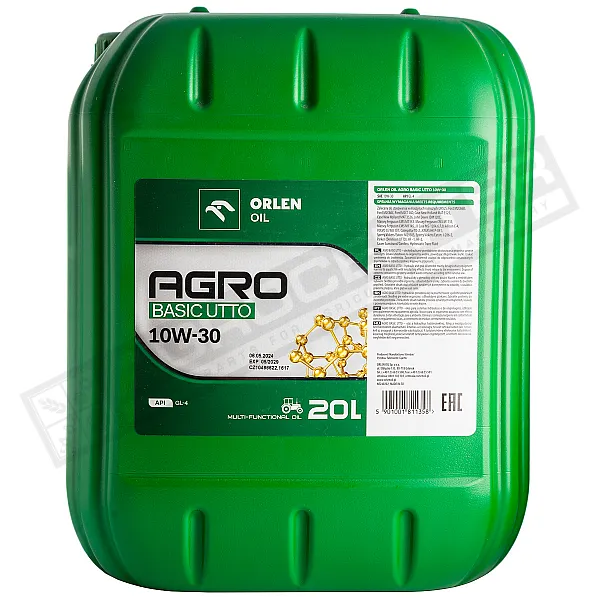 10W-30 Orlen Oil Agro Basic Utto Мастило багатофункціональне, 20л - 1