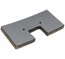 Z38509 Шкребок елеватора гумовий / лопатка [John Deere] HEAVY-PARTS ORIGINAL