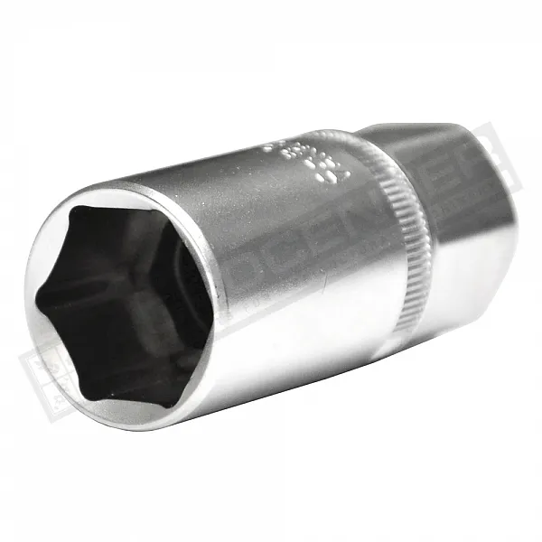 Головка шестигранная Cr-V, 1/2"свечна 16мм, Berg (50-470) - 1